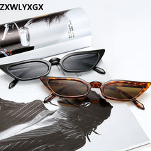 Load image into Gallery viewer, The new cat eye sunglasses star Street