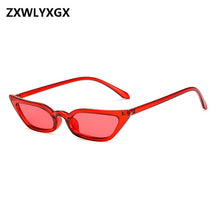 Load image into Gallery viewer, The new cat eye sunglasses star Street