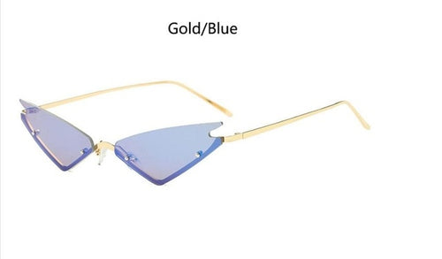 Cosplay Pointy Triangle Sunglasses