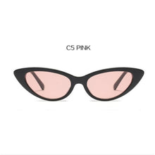 Load image into Gallery viewer, New Cat Eye Sunglasses Women Small Oval Sun Glasses Retro Vintage