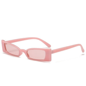 Brand Designer Small Sun Glasses Retro Leopard Shades