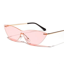 Load image into Gallery viewer, Fashoin Metal Rimless Sun Glasses