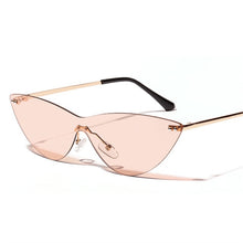 Load image into Gallery viewer, Fashoin Metal Rimless Sun Glasses