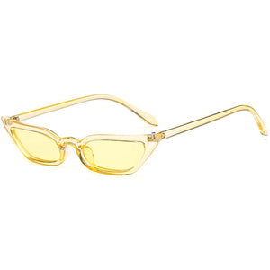 Cat Eye Yellow Sunglasses