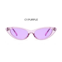 Load image into Gallery viewer, Cat Eye Sunglasses Women Small Oval Sun Glasses