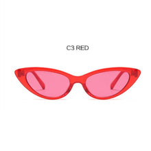 Load image into Gallery viewer, Cat Eye Sunglasses Women Small Oval Sun Glasses